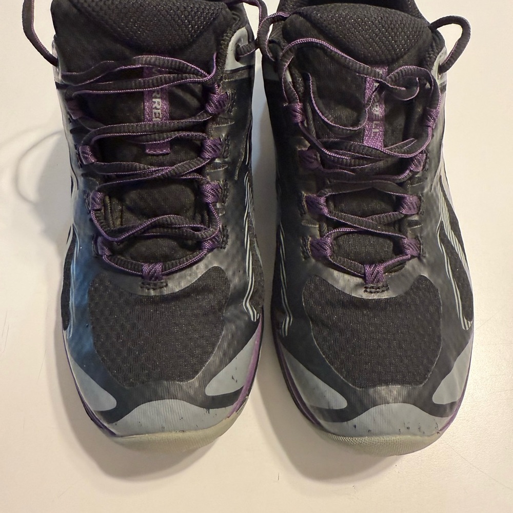 Merrill Siren Edge 3 Women's 9 1/2 W Black and Purple Athletic Hiking Shoes
